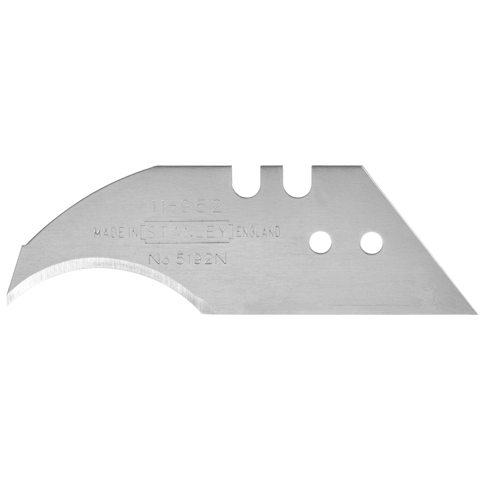 Curved stanley outlet blade