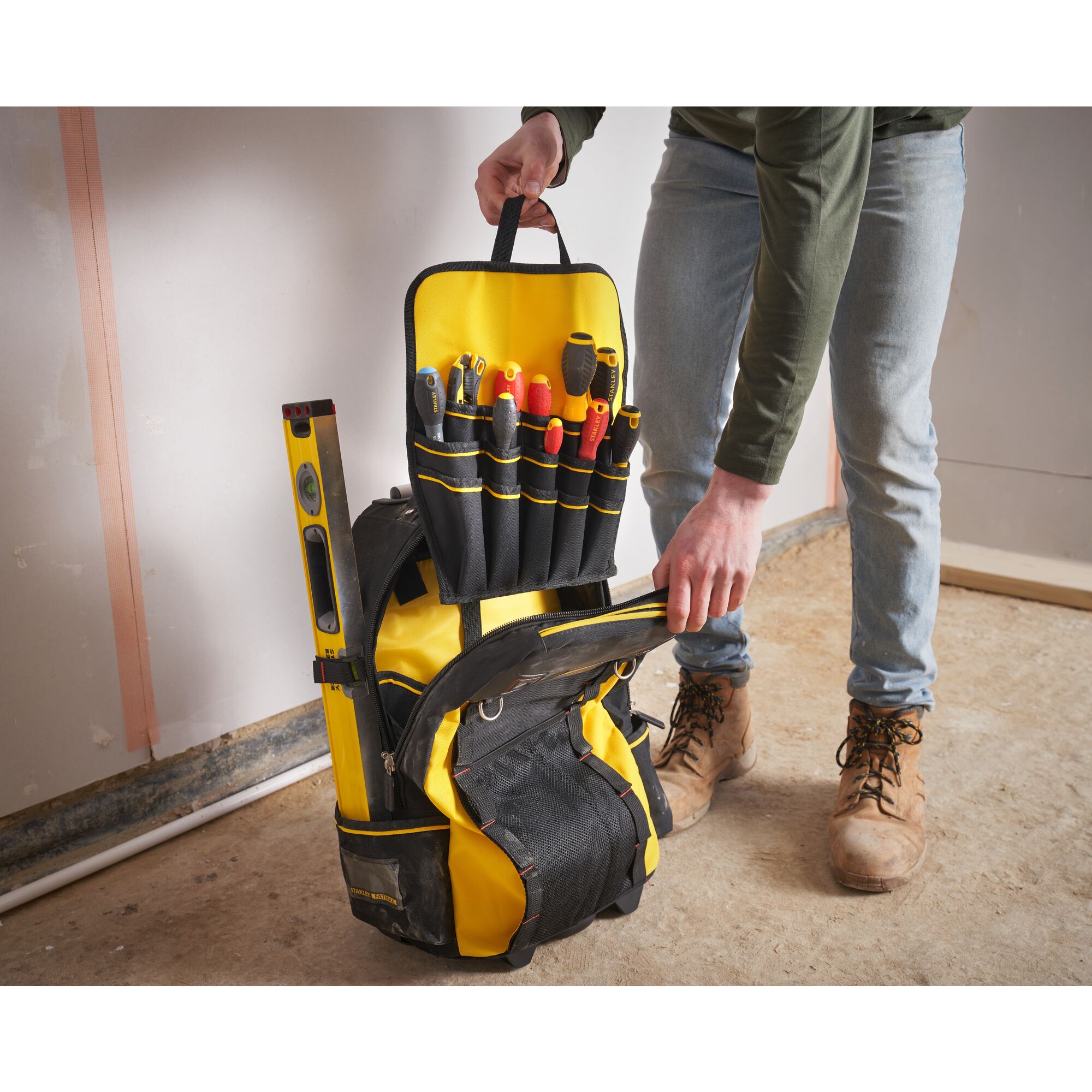 Stanley backpack on outlet wheels