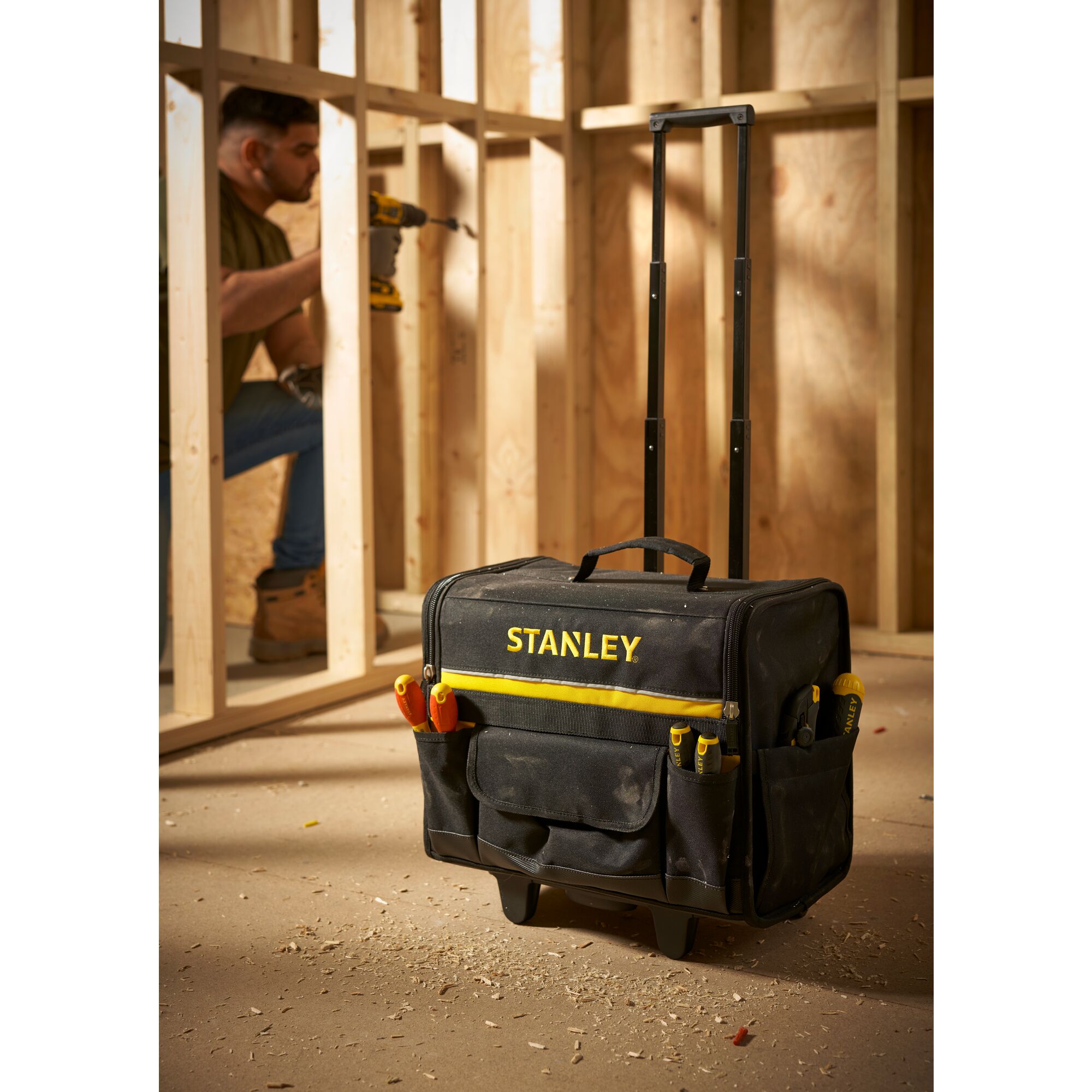 STANLEY® 18 in. Soft Bag on Wheels | STANLEY