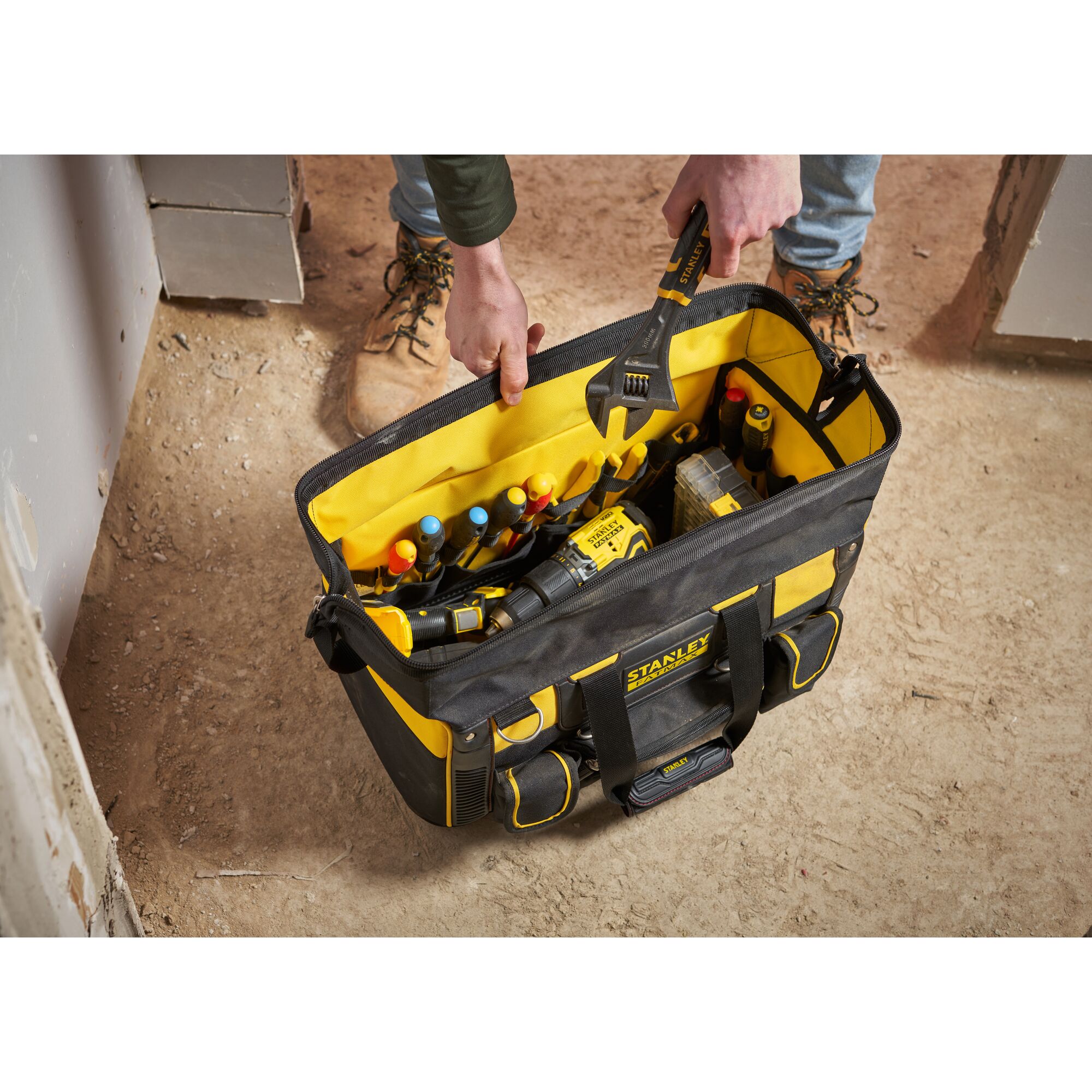 Stanley fatmax tool discount tote bag 20