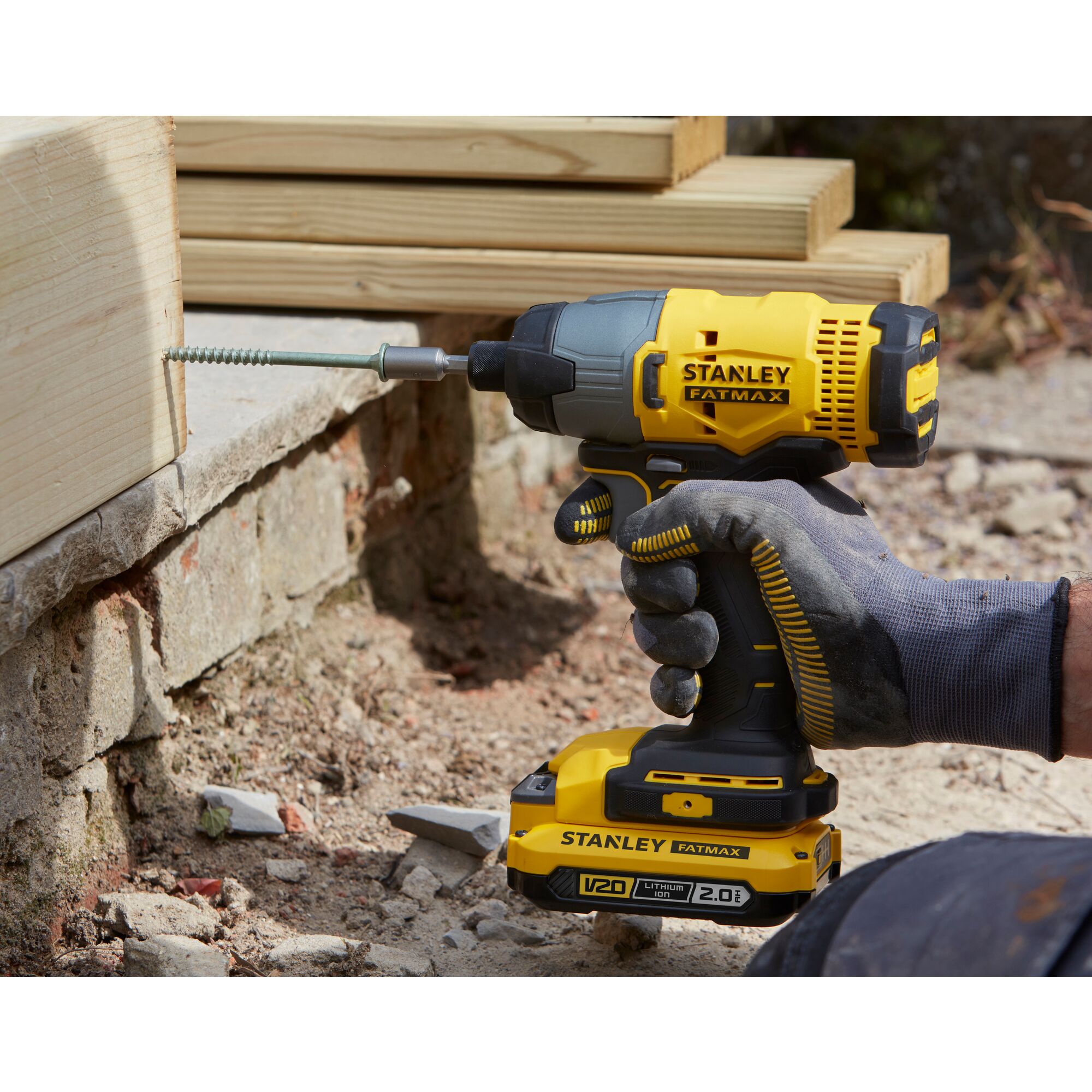 Impact driver with discount battery