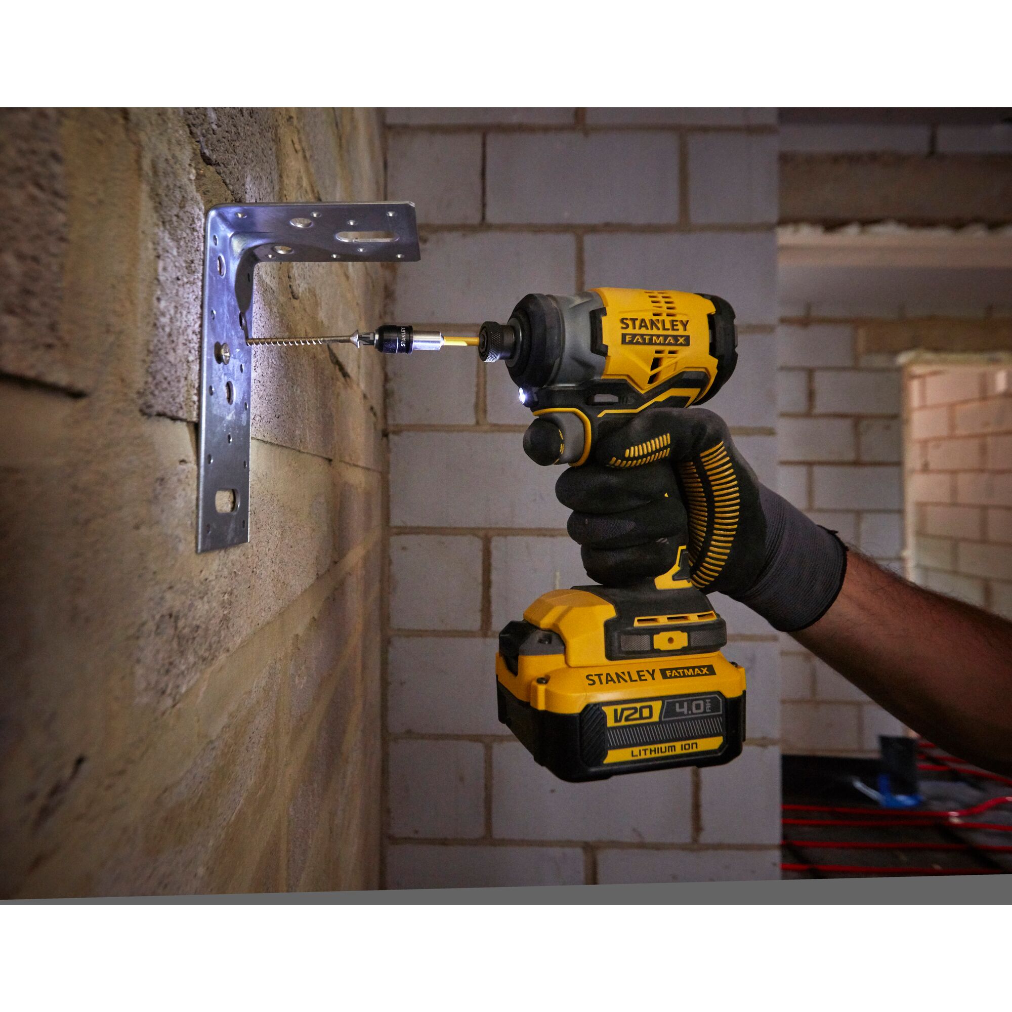 18V STANLEY FATMAX V20 Cordless Brushless Impact Driver with 1 x